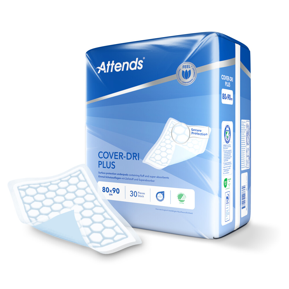 Attends Cover Dri Plus 80x90 30 stuks