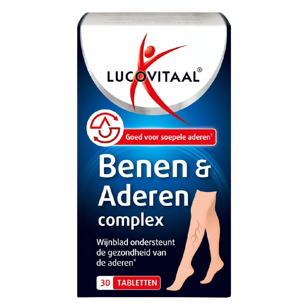 2+3 gratis: Lucovitaal Benen & Aderen Complex 30 tabletten