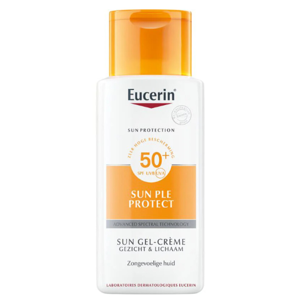 Eucerin Sun PLE Protect Sun Gel-Crème Gezicht en Lichaam SPF 50 150 ml