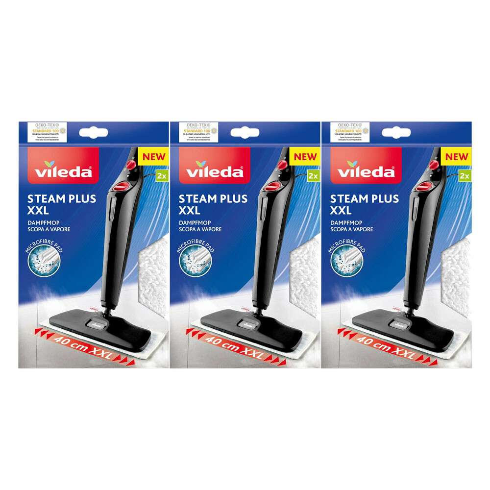3x Vileda Stoomreiniger Steam XXL navulling