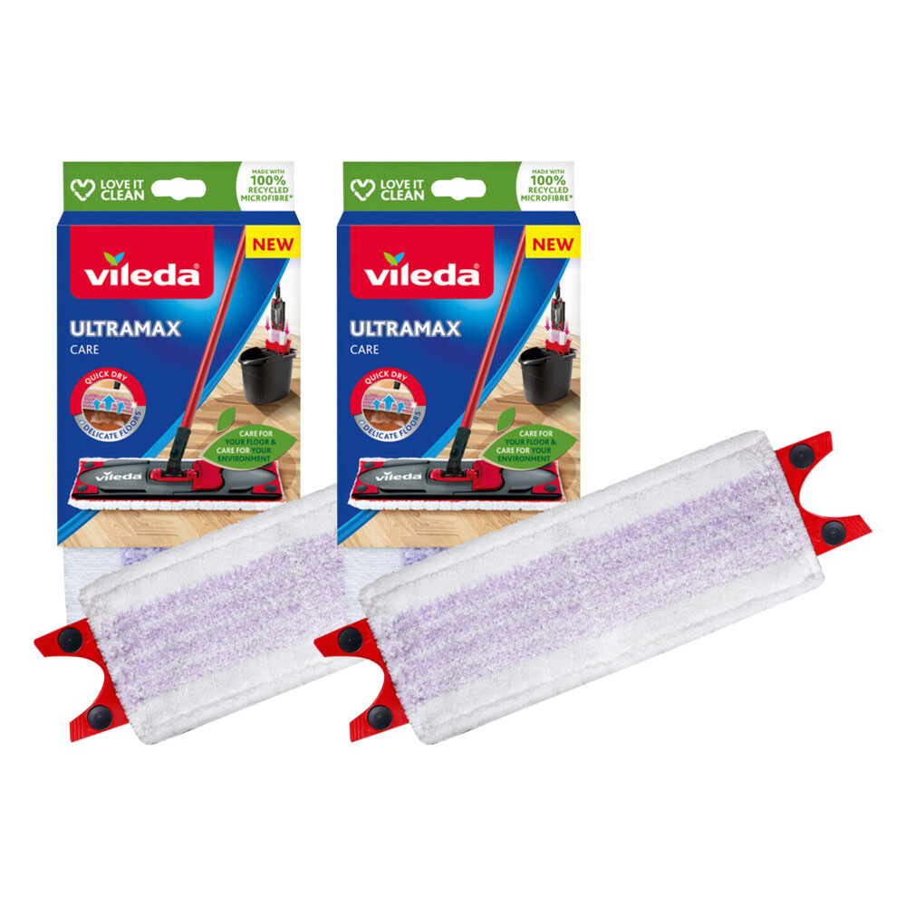 2x Vileda Ultramax Care Navulling