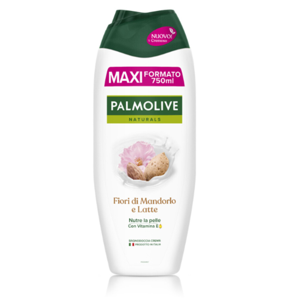 2+3 gratis: Palmolive Douchegel Almond Flowers & Milk 750 ml