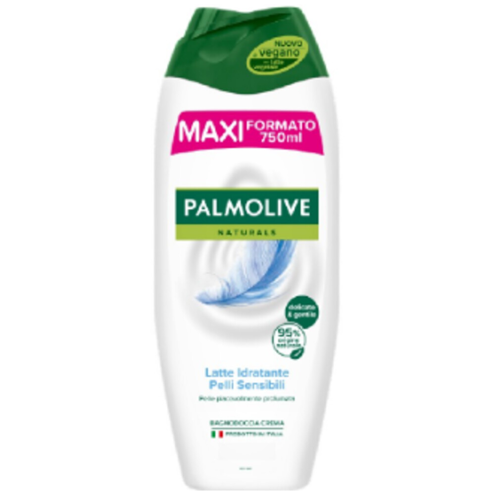 2+3 gratis: Palmolive Douchegel Sensitive Skin 750 ml