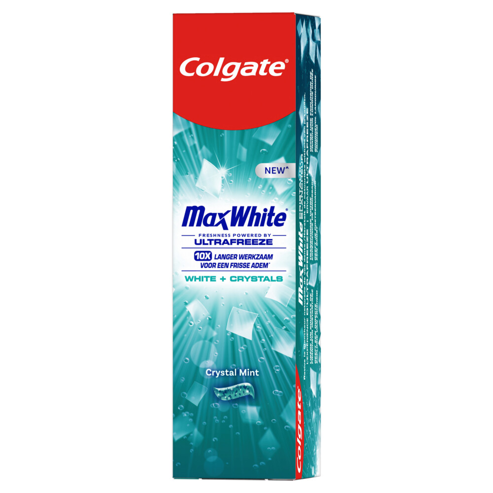 1+1 gratis: Colgate Tandpasta Max White 75 ml