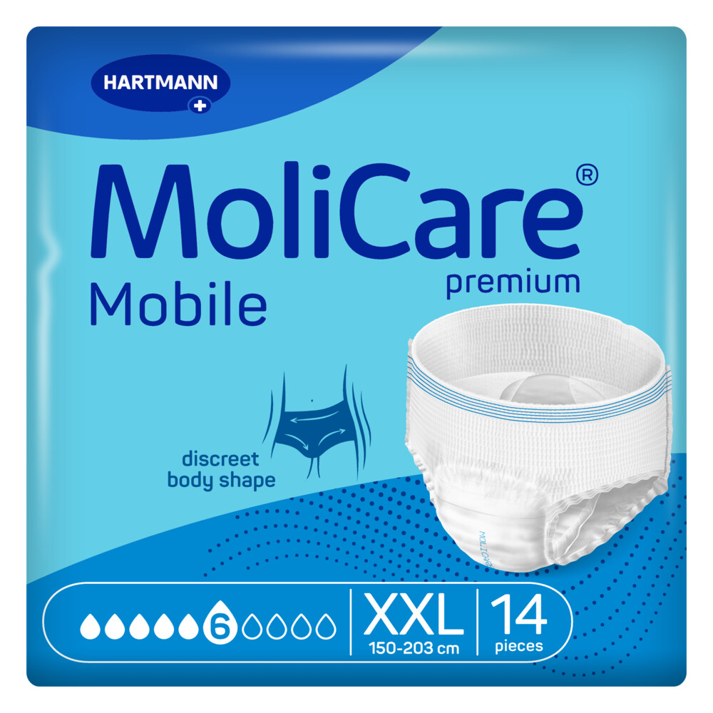 Molicare Premium Mobile 6 Druppels XXL 14 stuks
