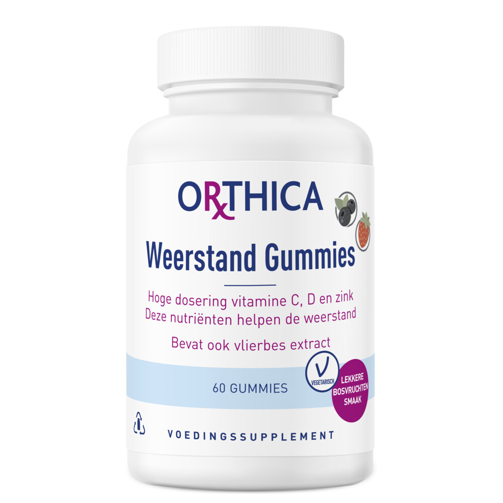 Orthica Weerstand Gummies 60 stuks