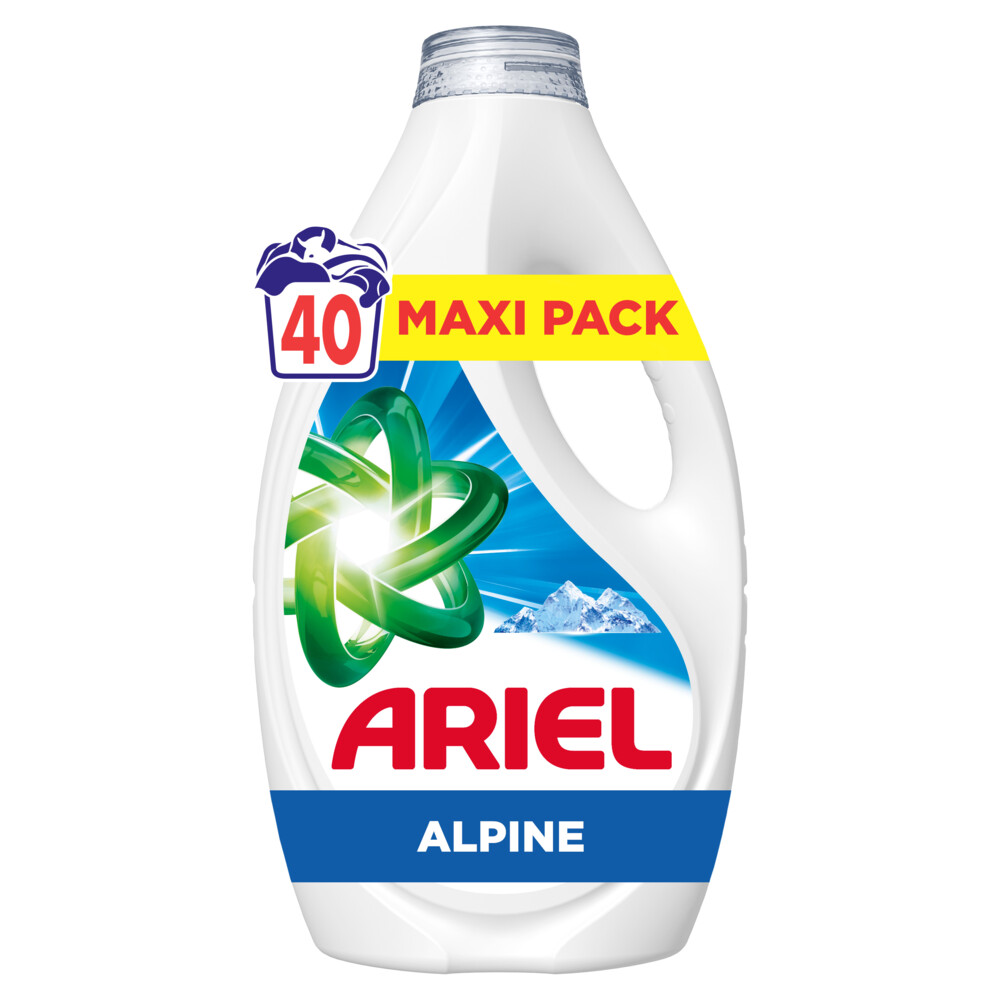 Ariel Vloeibaar Wasmiddel Alpine 40 Wasbeurten 1800 ml