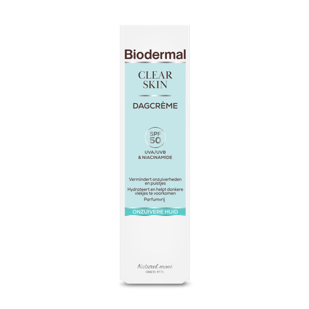 Biodermal Clear Skin Dagcrème SPF50 40 ml