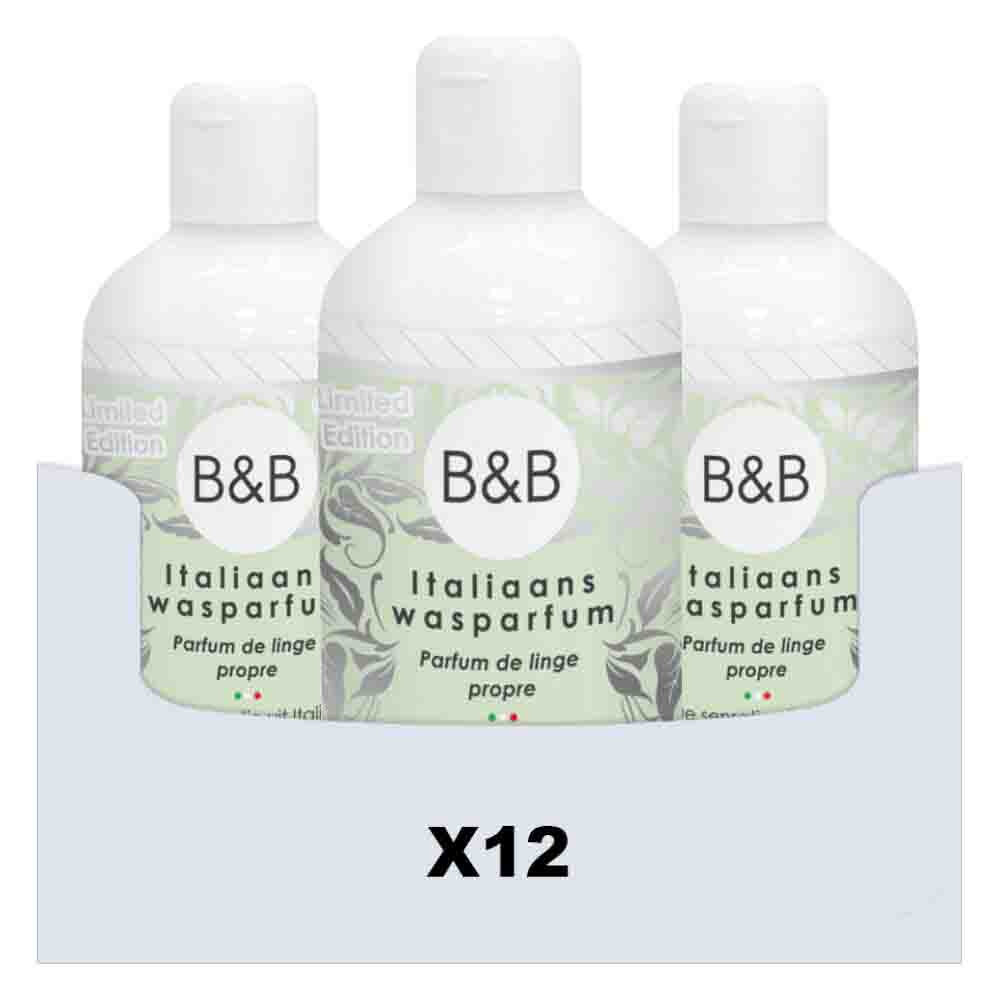 12x B&B Italiaanse Wasparfum Limited Edition Schoon 250 ml