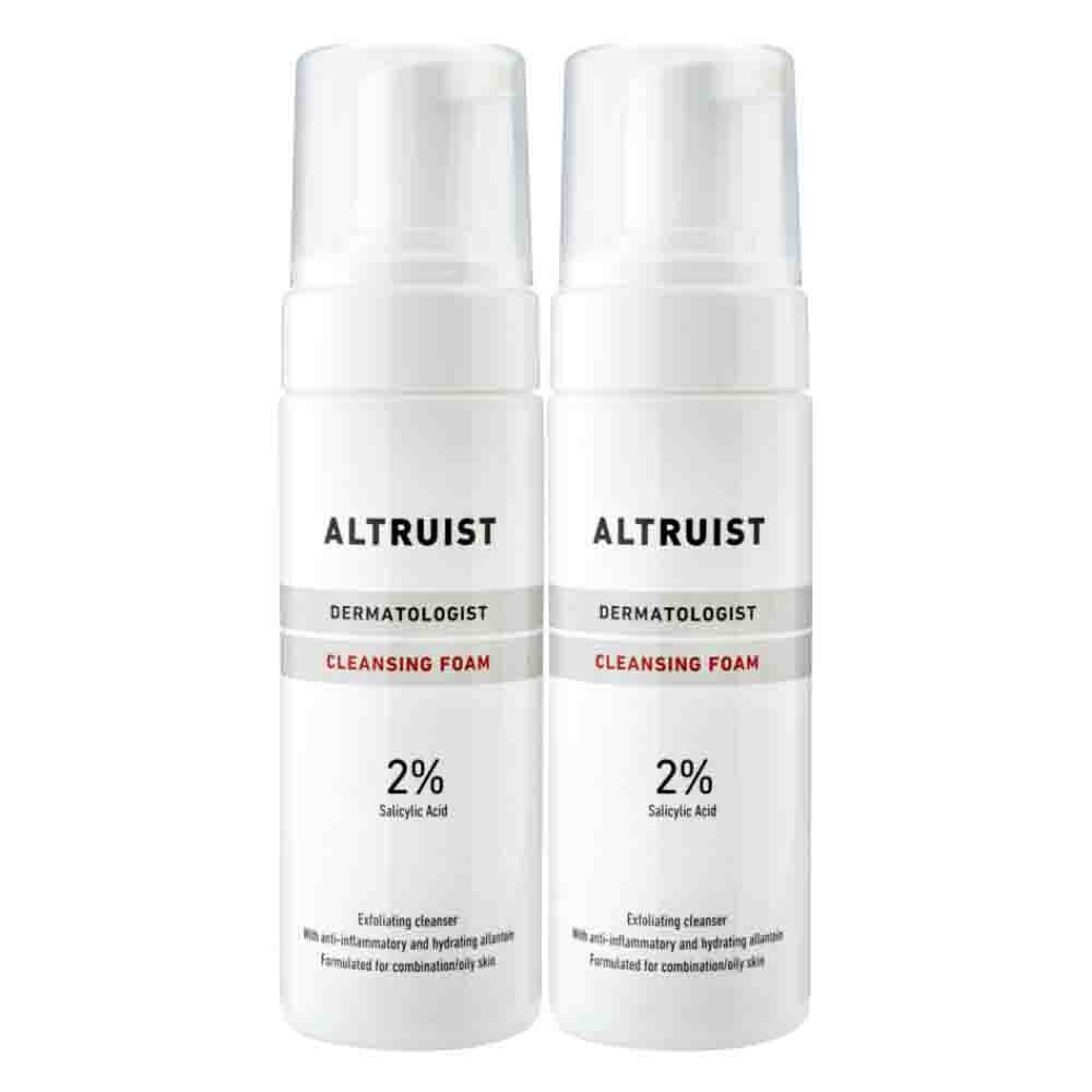 2x Altruist Cleansing Foam 2% Salicyclic Acid 150 ml