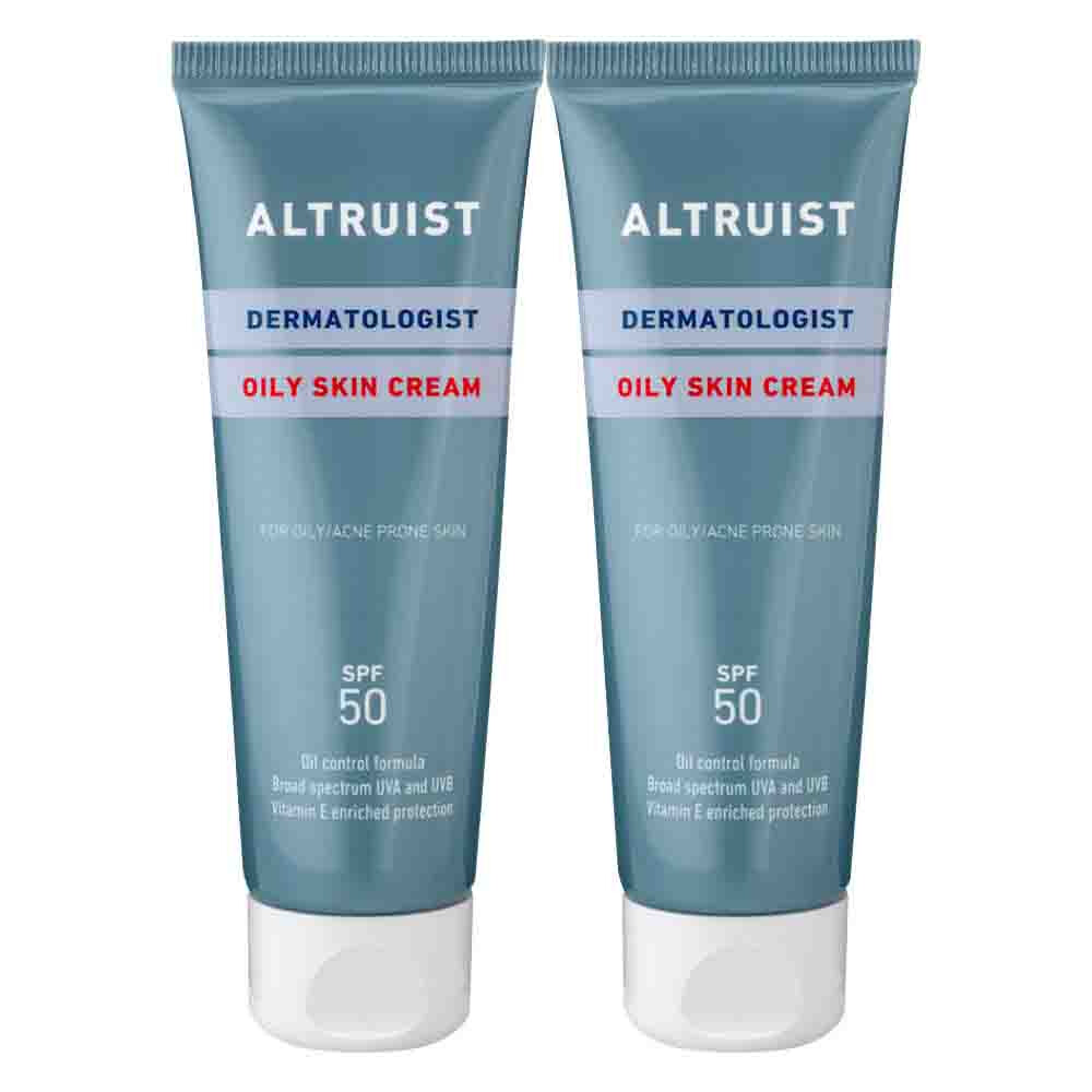 2x Altruist Oily Skin Cream SPF 50 50 ml