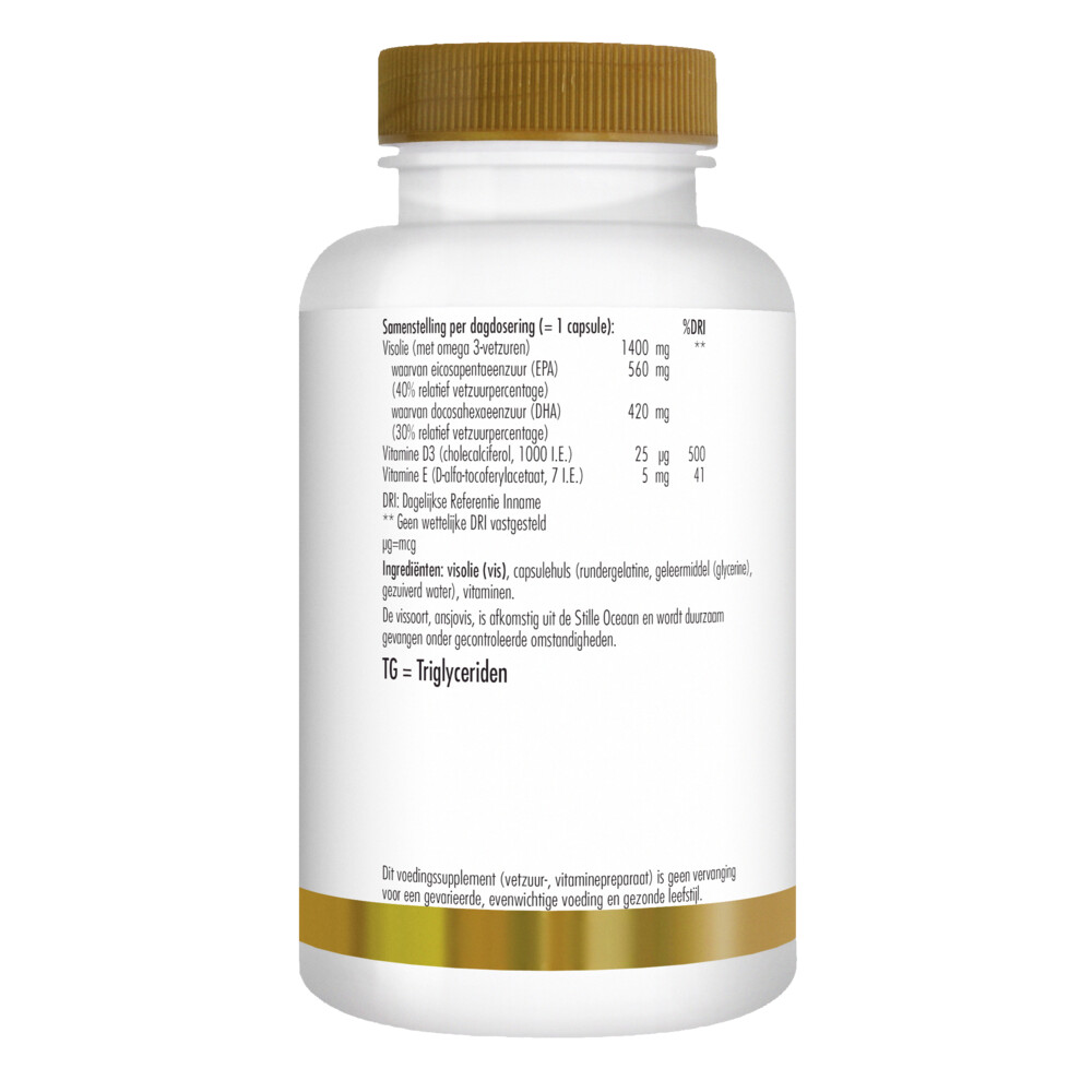 Golden Naturals Visolie 1400 TG 40% EPA & 30% DHA 120 softgels