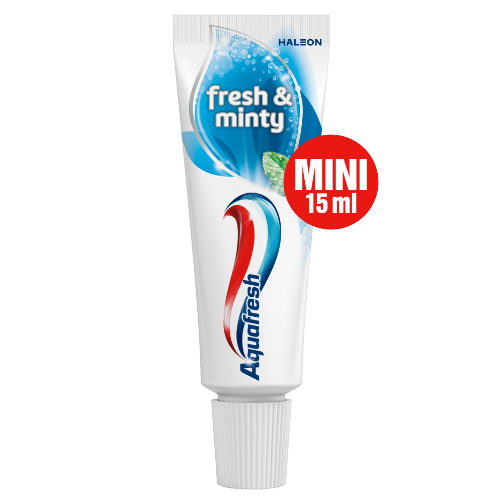 6x Aquafresh Tandpasta Fresh & Minty Mini 15 ml