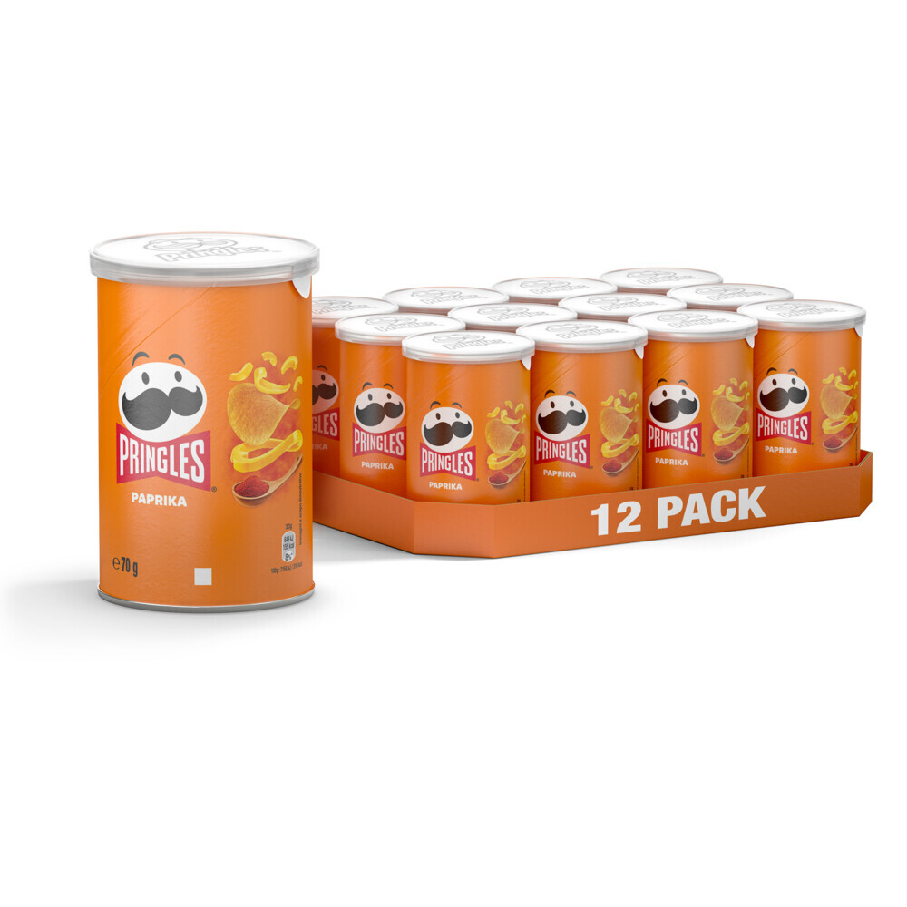 Pringles Chips Paprika 12 x 70 gr