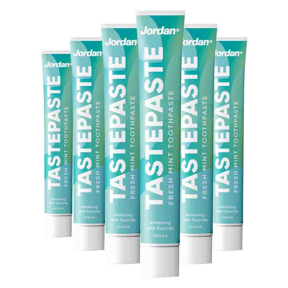 6x Jordan Tastepaste Fresh Mint 50 ml