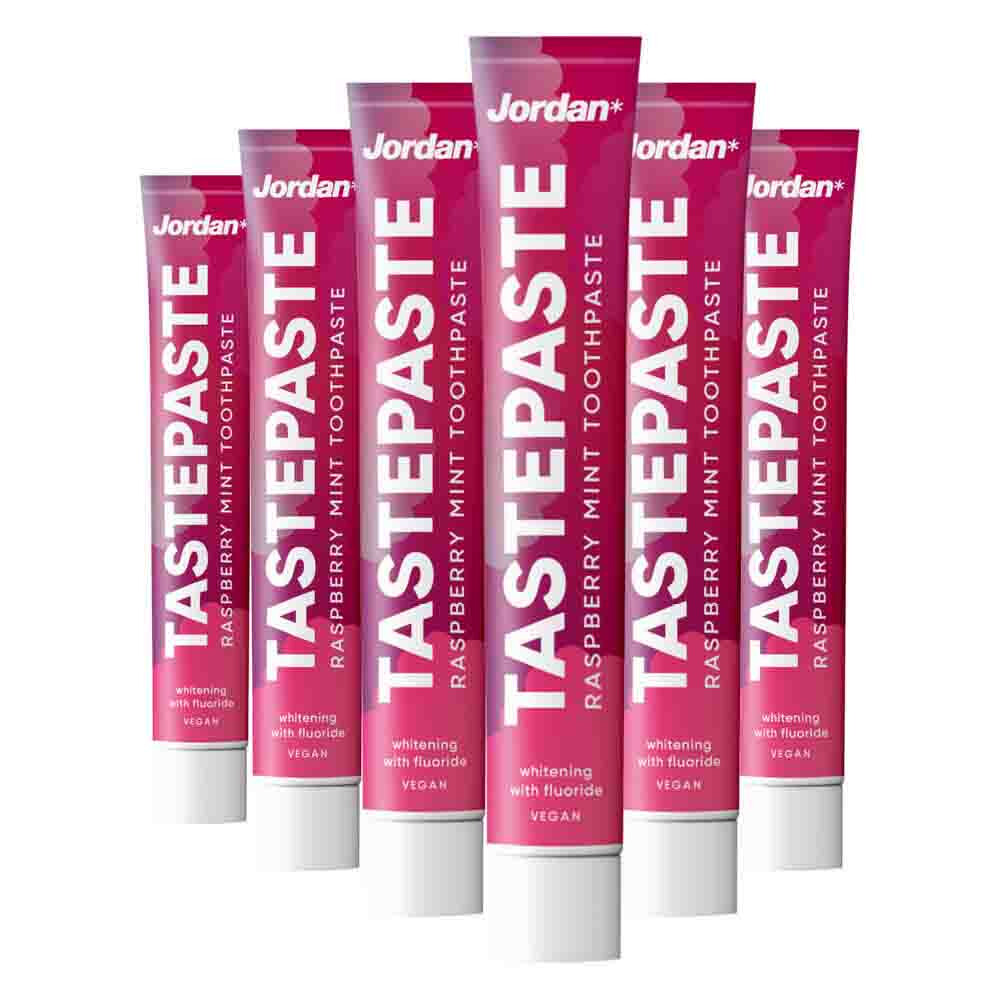 6x Jordan Tastepaste Raspberry Mint 50 ml