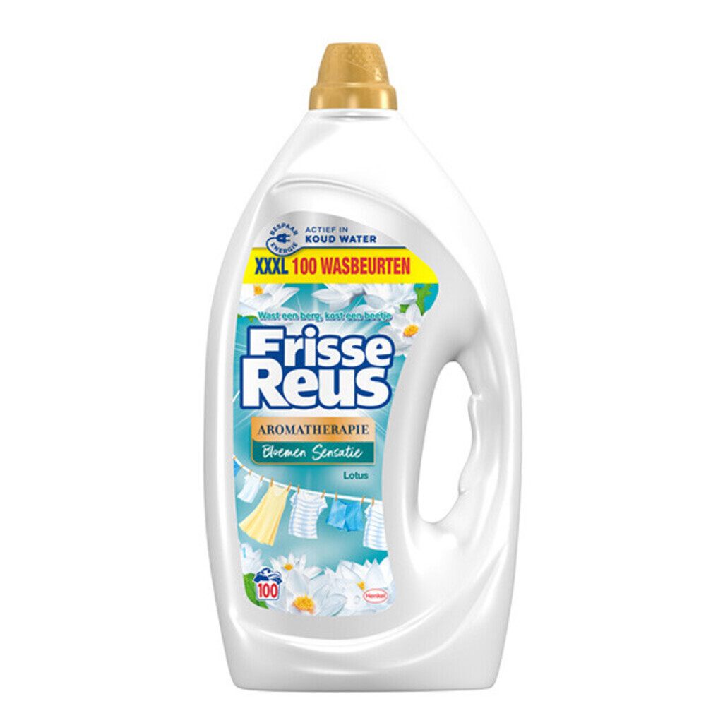 Witte Reus Vloeibaar Wasmiddel Lotus 100 Wasbeurten 4500 Ml
