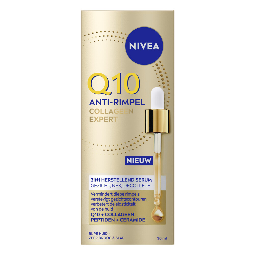 NIVEA Q10 Anti-Rimpel Collageen Expert 3in1 Herstellend Serum 30 ml