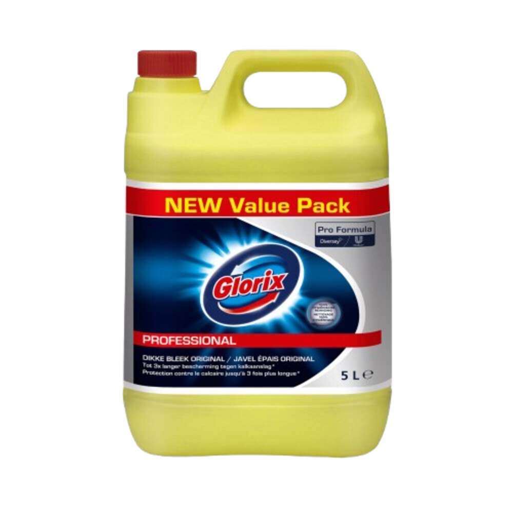 Glorix Professional Dikke Bleek Original Pro Formula 5 liter