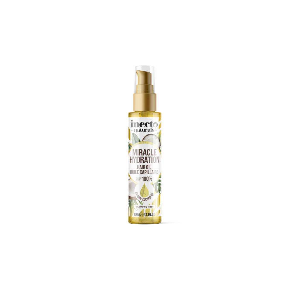 2+2 gratis: Inecto Naturals Haarolie Coconut Miracle Hydration 100 ml