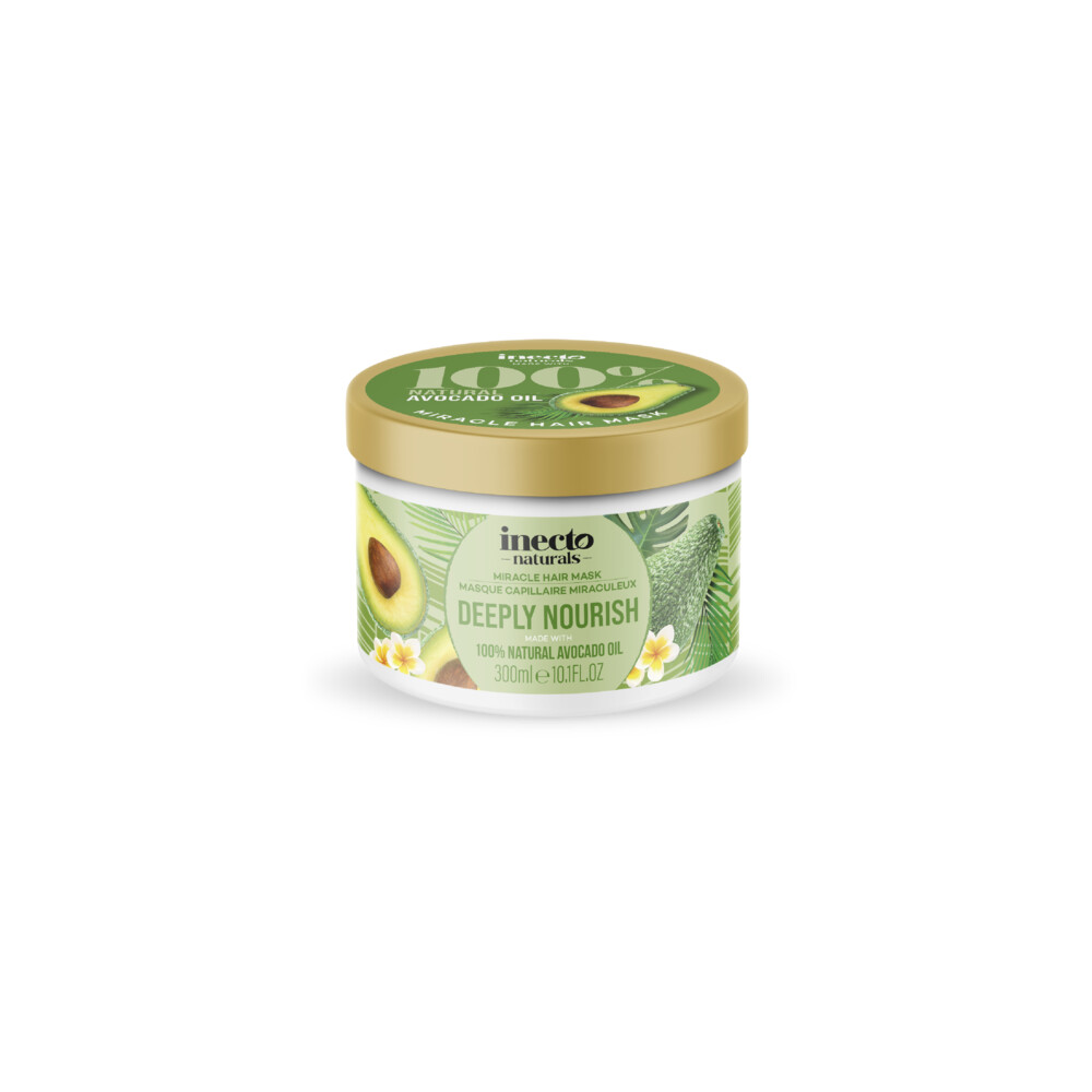 2+2 gratis: Inecto Naturals Haarmasker Avocado Deeply Nourish 300 ml