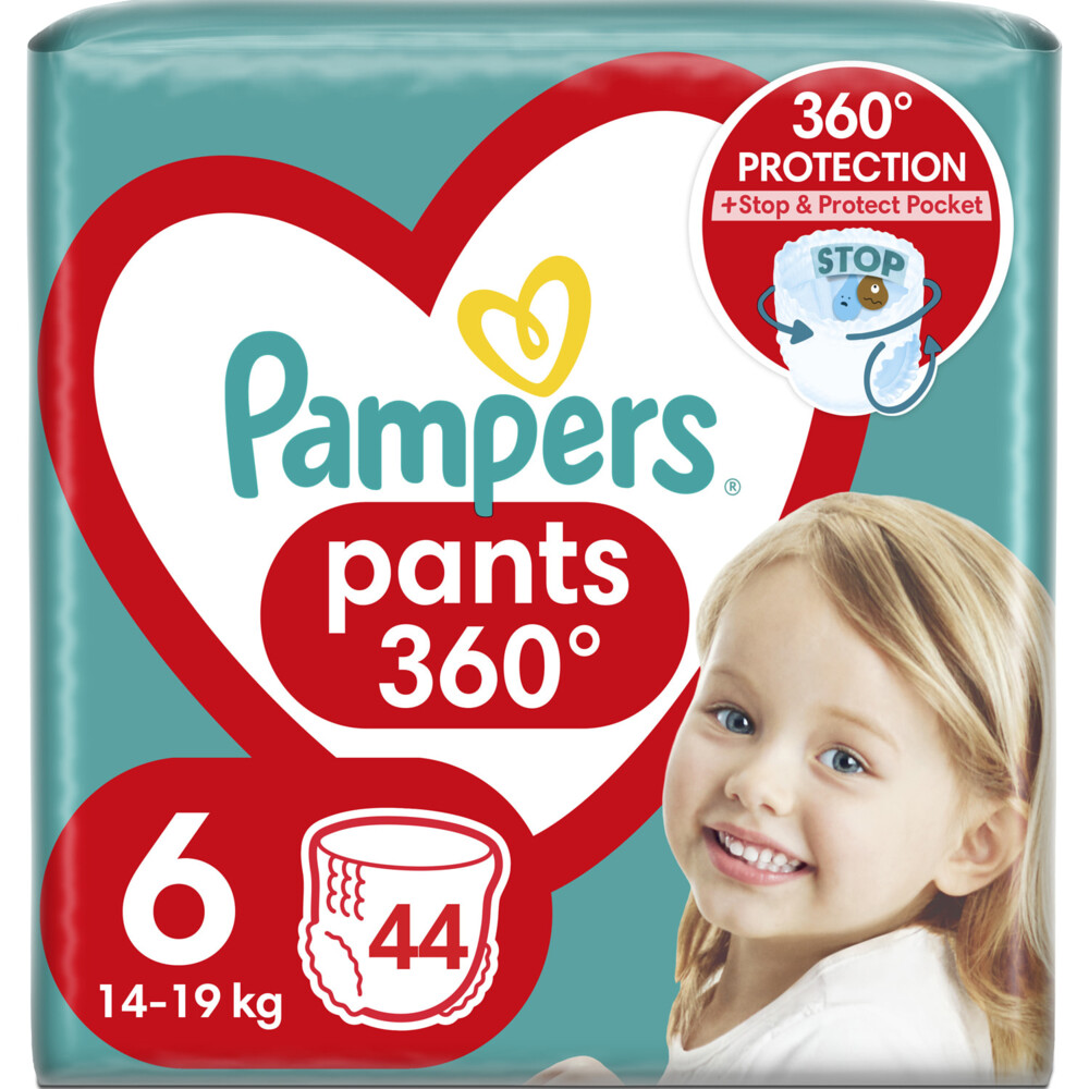 3x Pampers Luierbroekjes Maat 6 (13-19 kg) 44 stuks