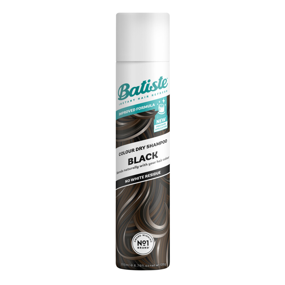 2e halve prijs: Batiste Droogshampoo Colour Black 200 ml
