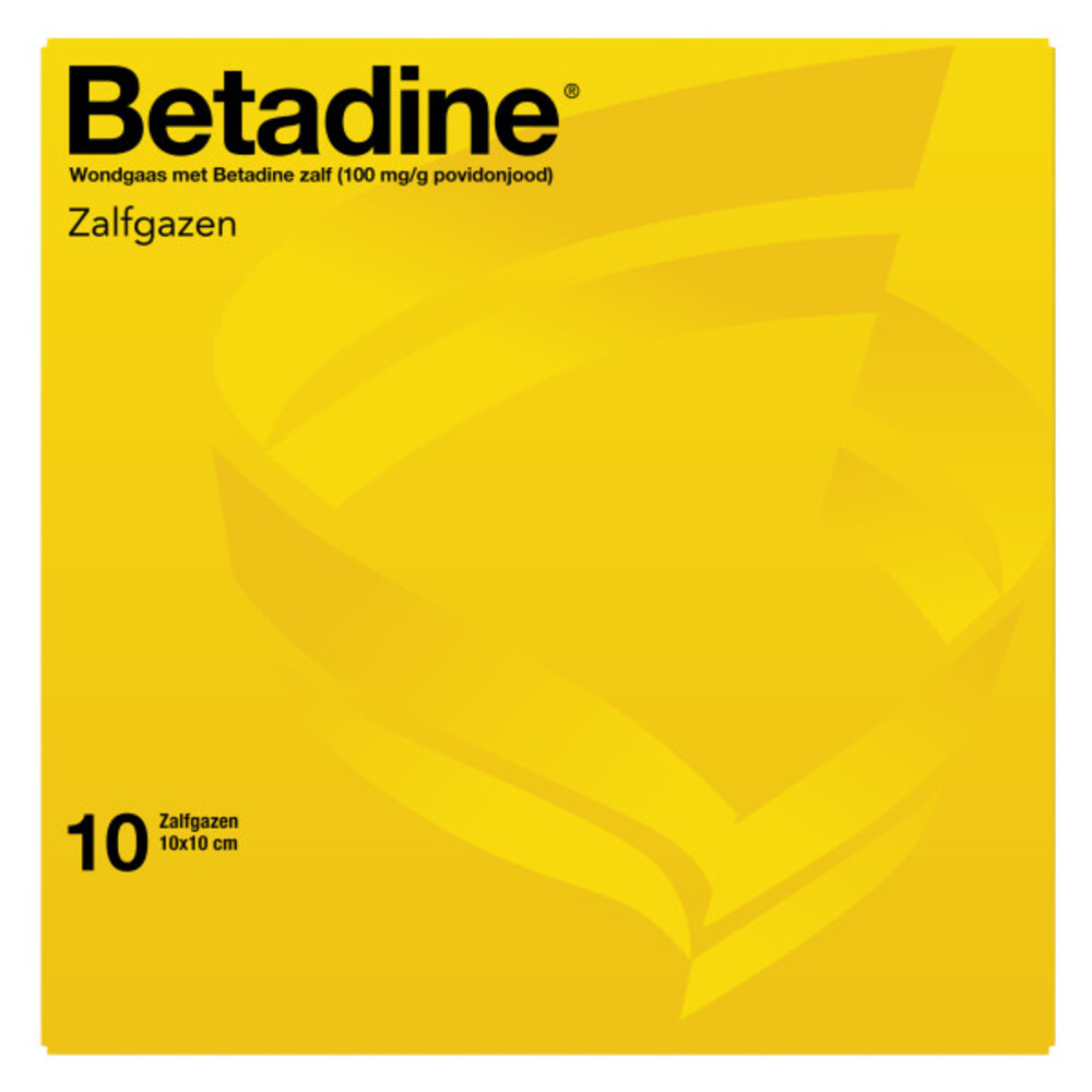 Betadine Zalfgaas 10 stuks