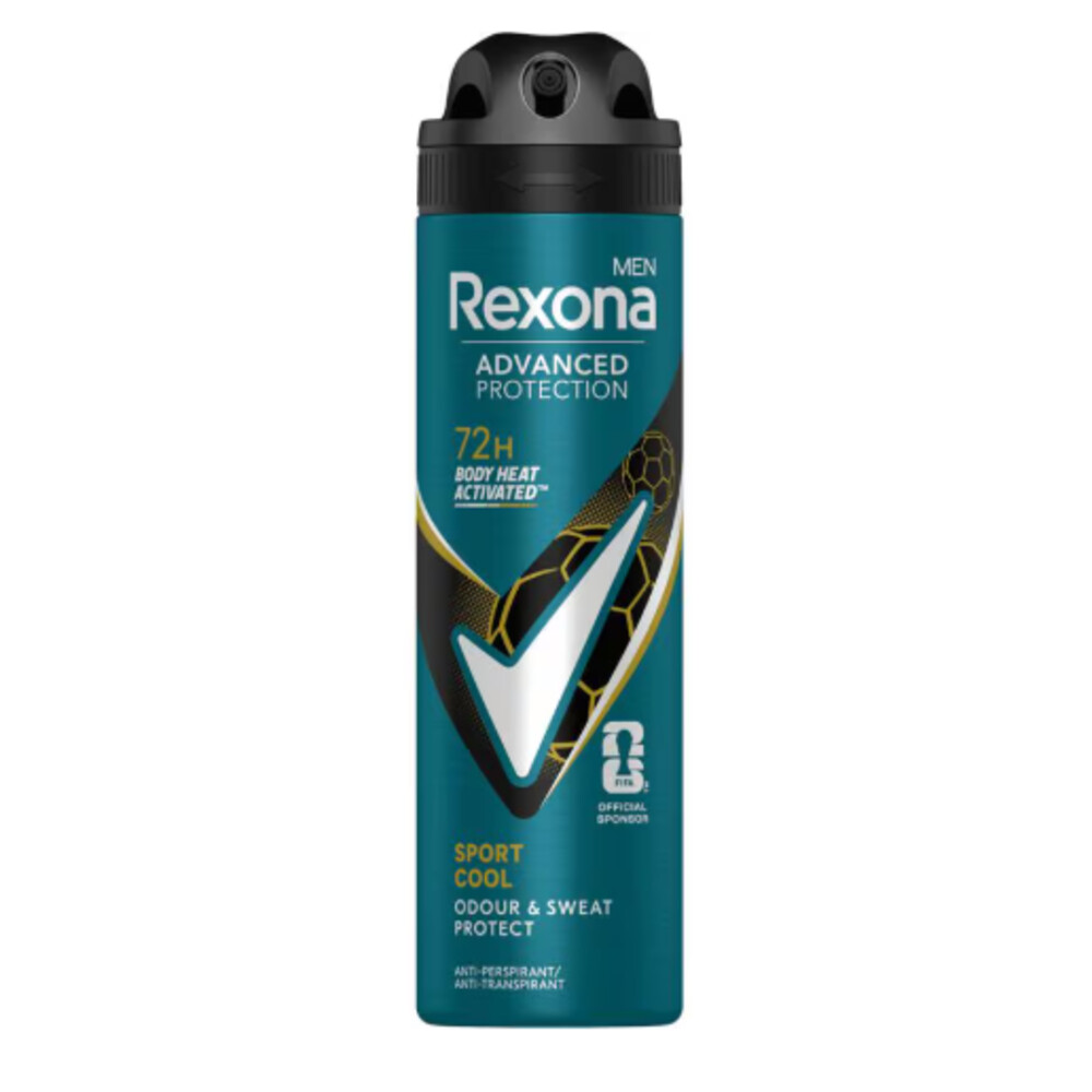 6x Rexona Men Deodorant Spray Advanced Protection Sport Cool 150 ml
