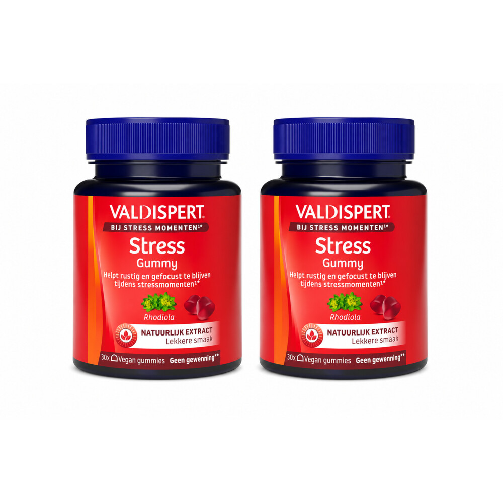 2x Valdispert Stress Gummy 30 stuks