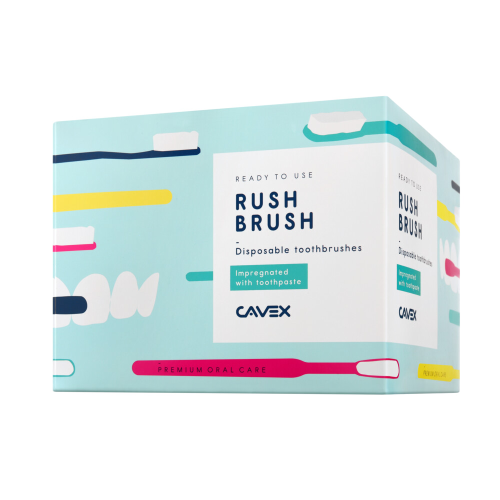 Cavex Rush Brush Tandenborstels 100 stuks