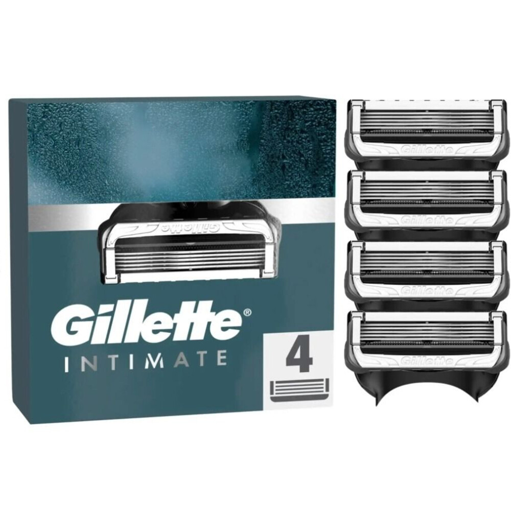 10x Gillette Scheermesjes Intimate 4 Stuks