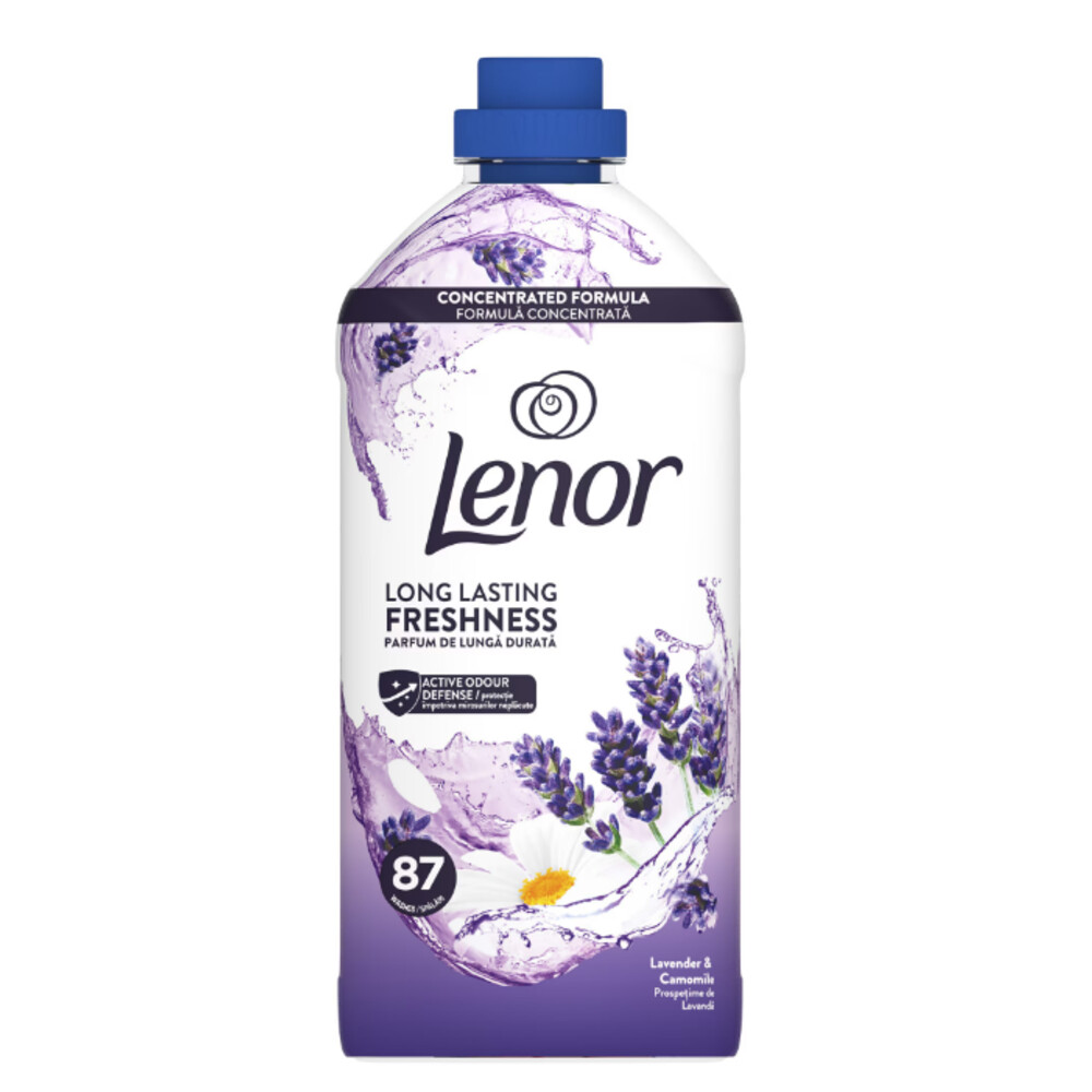2+4 gratis: Lenor Wasverzachter Lavender & Chamomille 87 Wasbeurten 1827 ml