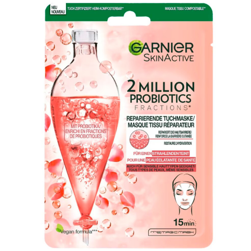 Garnier Tissuemasker 2 Millions Probiotics 22 gr