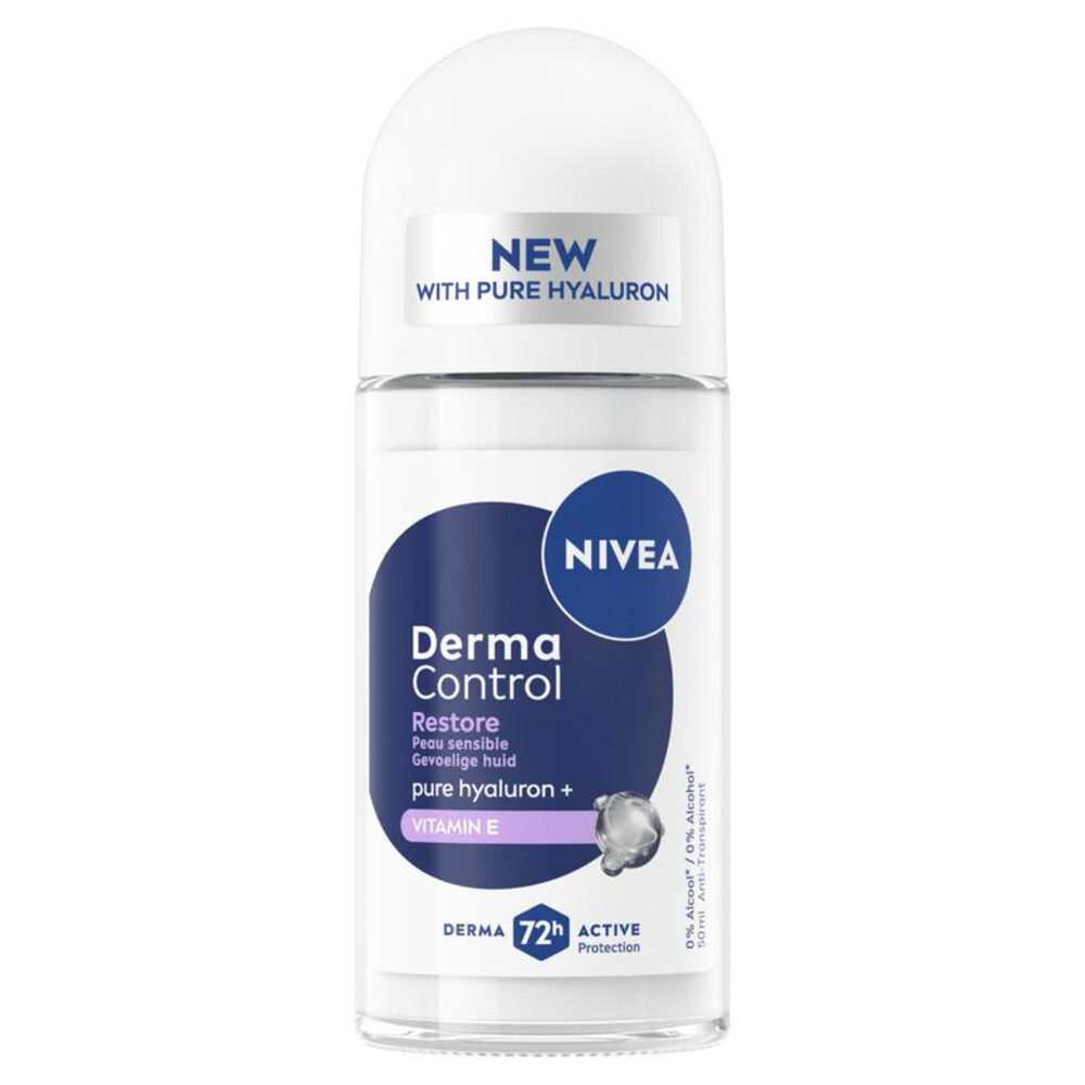 Nivea Deodorant Roller Derma Control Restore 50 ml