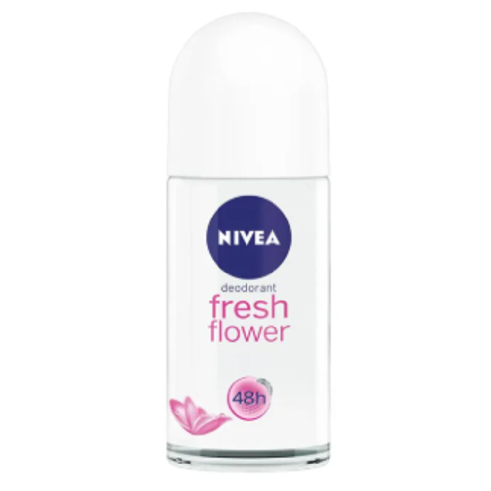 1+1 gratis: NIVEA Deodorant Roller Fresh Flower 50 ml