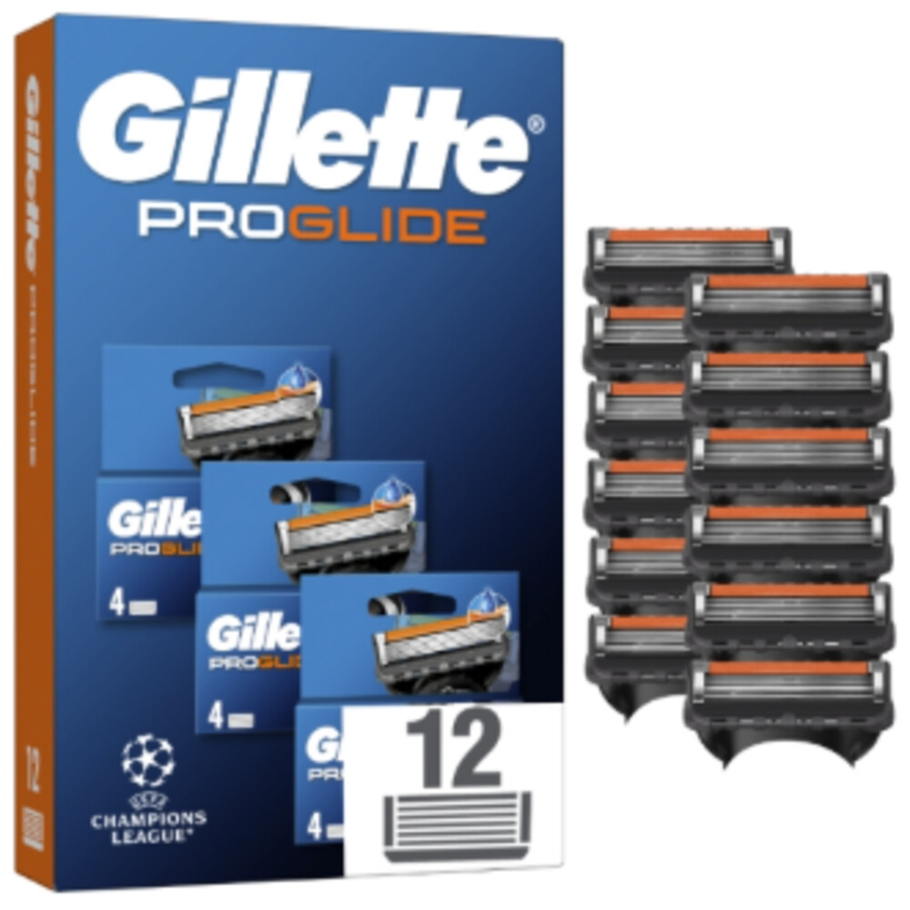 Gillette Scheermesjes ProGlide Razor Blades 12 stuks
