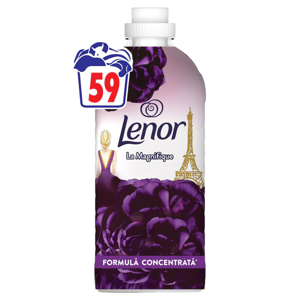 2+4 gratis: Lenor Wasverzachter Haute Couture 59 Wasbeurten 1239 ml