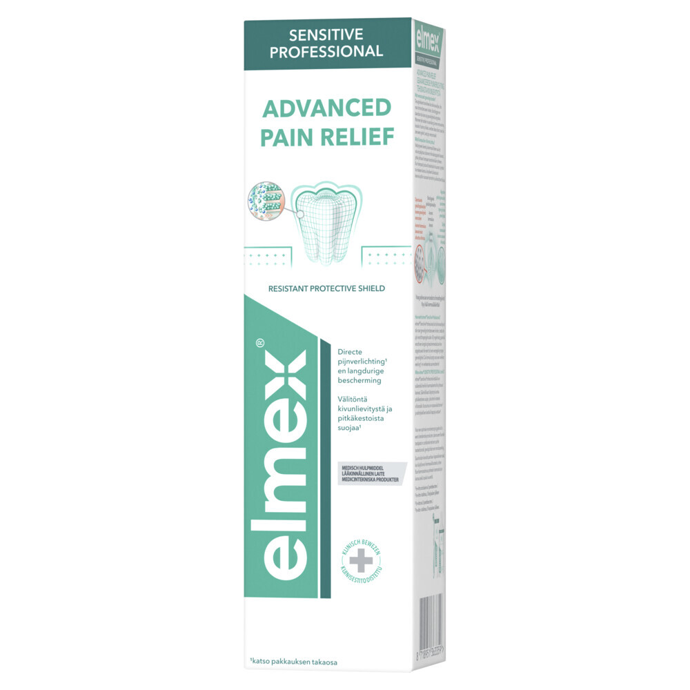 12x Elmex Tandpasta Sensitive Professional 75 ml