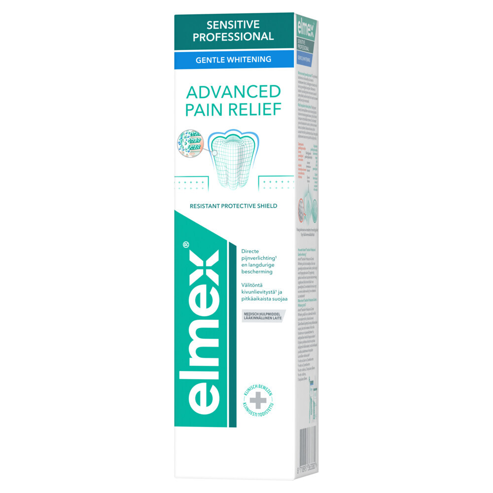 Elmex 12x Tandpasta Sensitive Professional Gentle Whitening 75 ml - 12 stuks