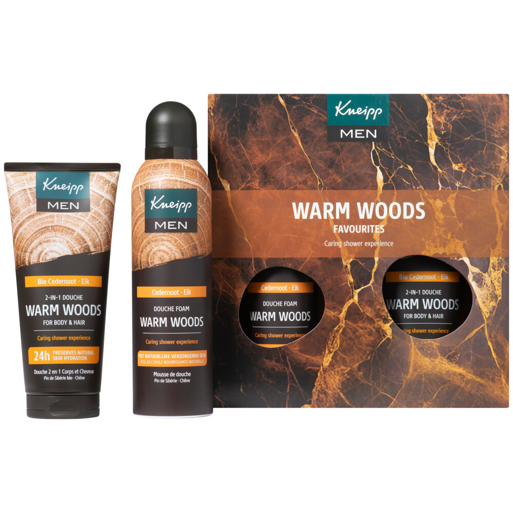 Kneipp Geschenkset Men Warm Woods Favourites 1 set