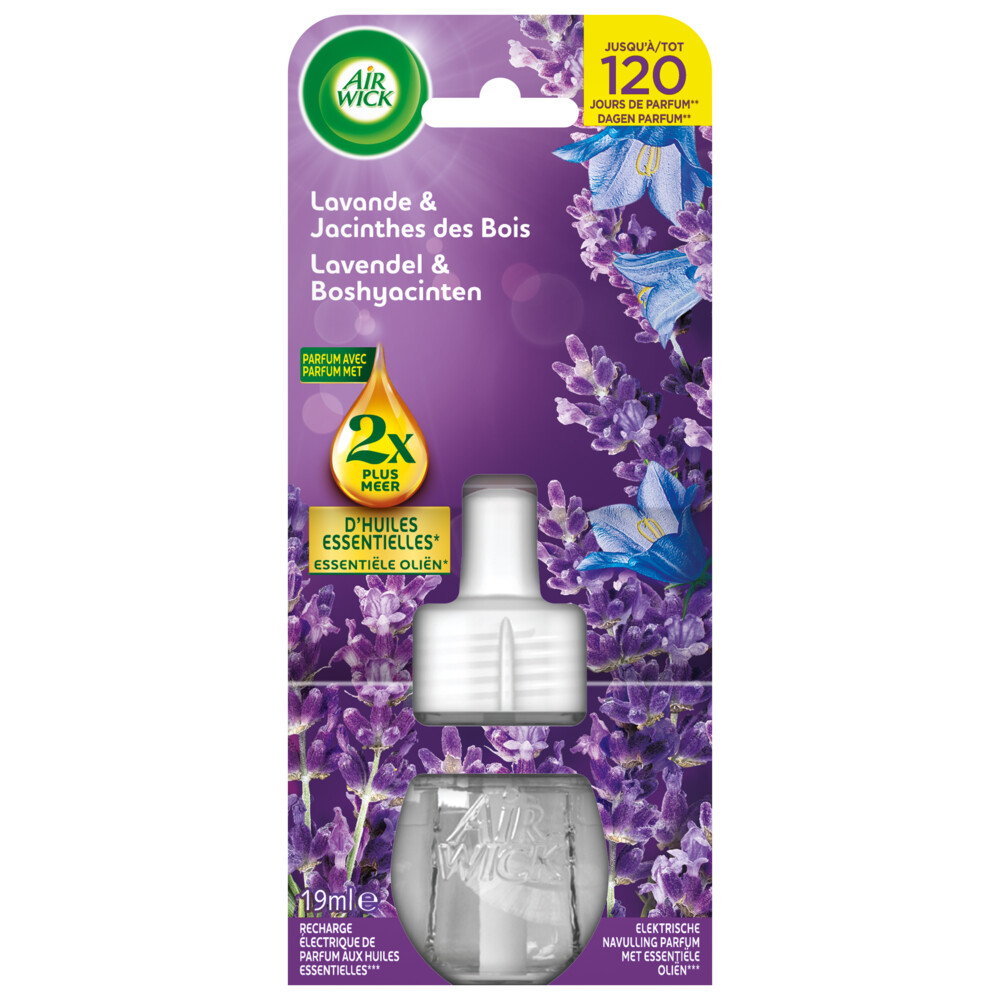6x Air Wick Elektrische Luchtverfrisser Navulling Lavendel 19 ml