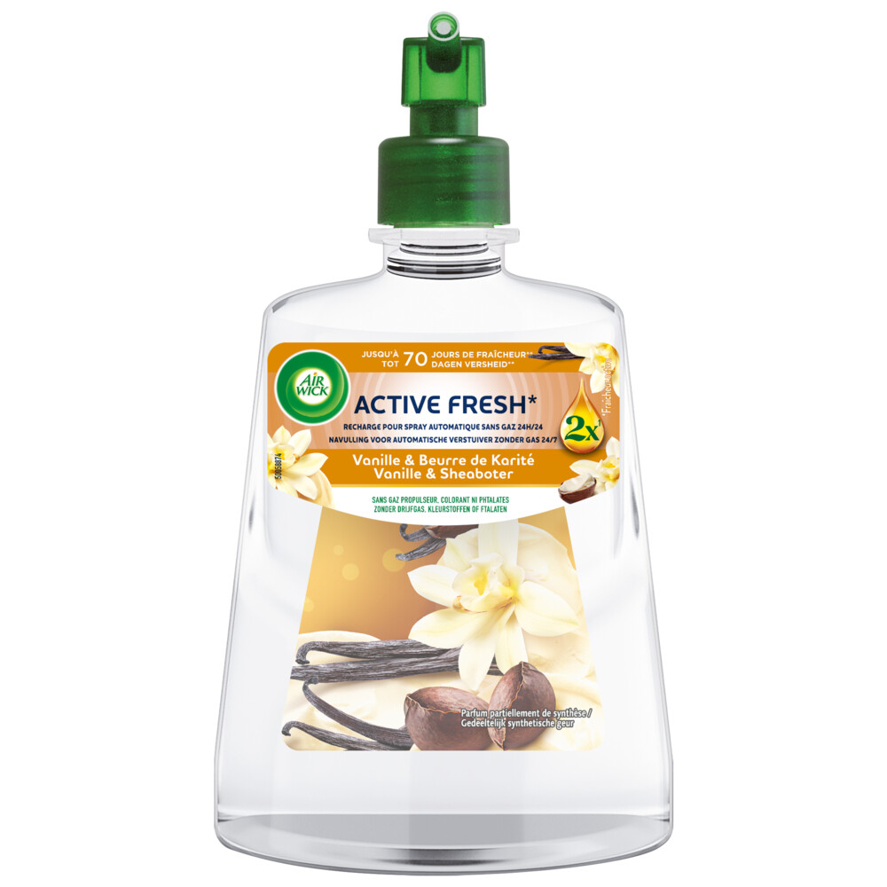 3+2 gratis3+2 gratis: Air Wick Luchtverfrisser Navulling Sweet Vanilla & Shea Butter 228 ml