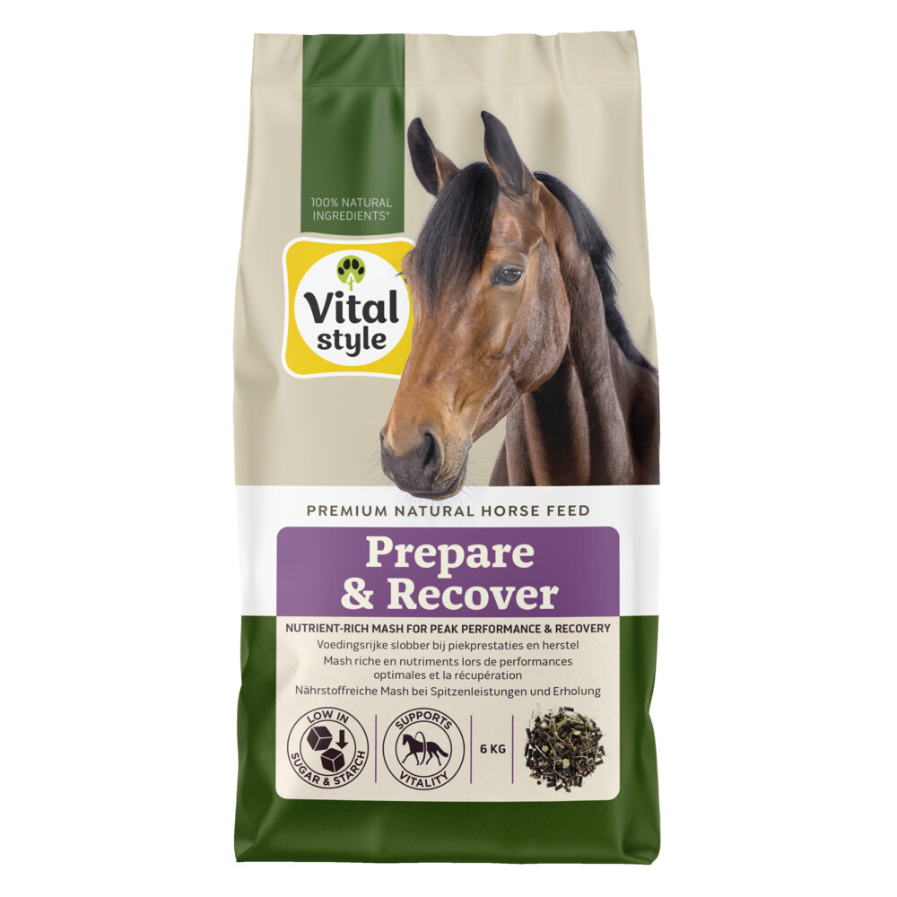 Vitalstyle Prepare & Recover Paardenslobber 6 kg