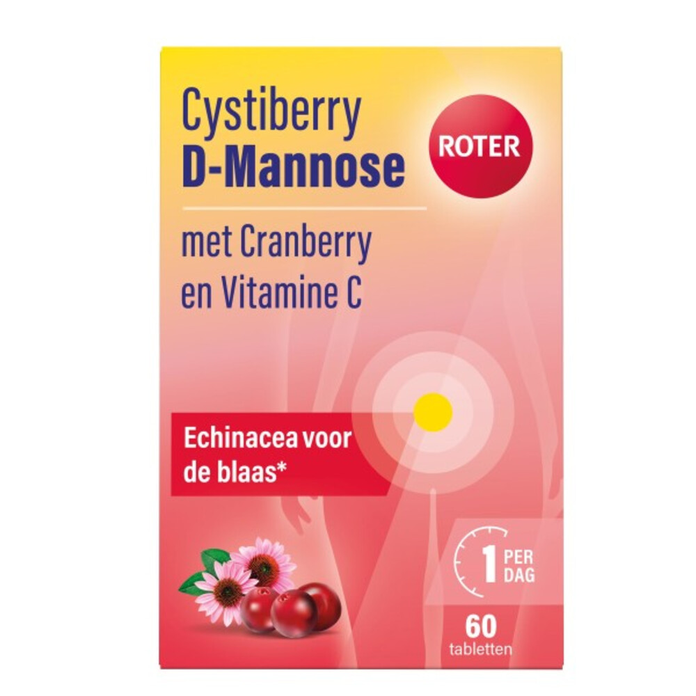 Roter Cystiberry D-Mannose 60 tabletten