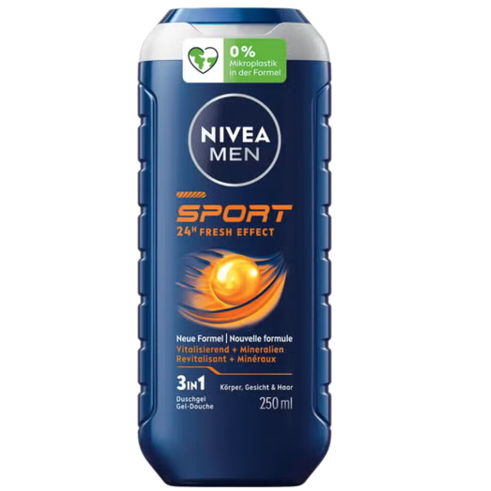 NIVEA Men Shampoo & Douchegel 3in1 Sport 250 ml