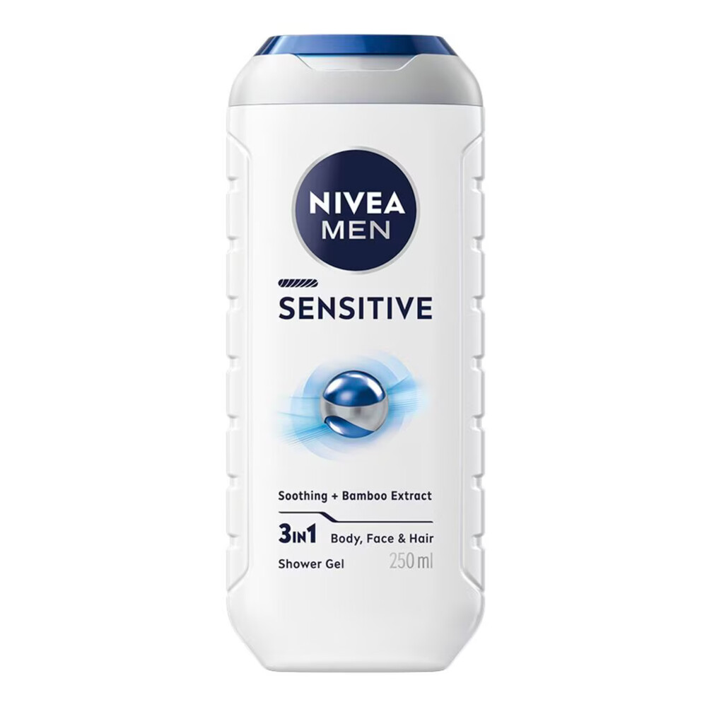 NIVEA Men Shampoo & Douchegel 3in1 Sensitive 250 ml