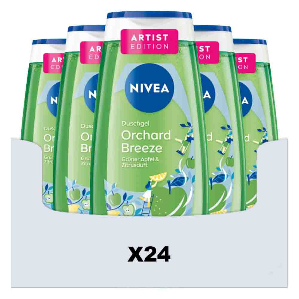 24x NIVEA Douchegel Orchard Breeze 250 ml