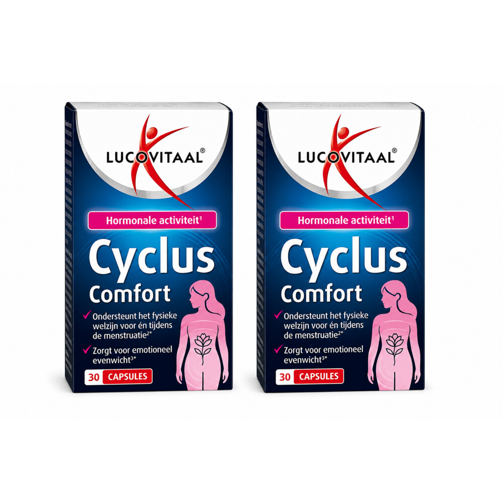 2x Lucovitaal Cyclus Comfort 30 capsules