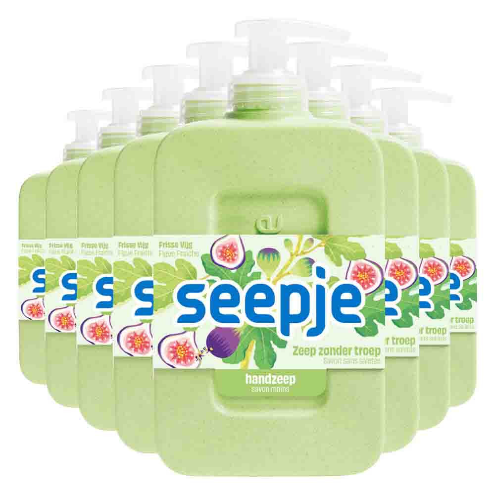 8x Seepje Handzeep Frisse Vijg 300 ml